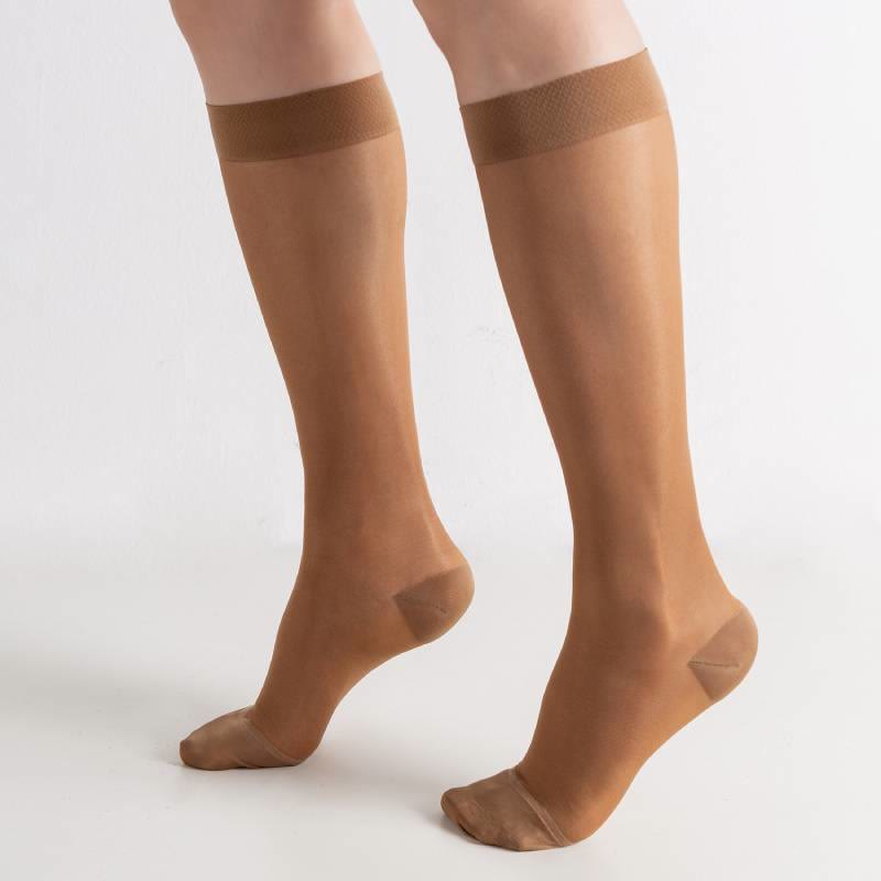 Plusock Pure Color Sheer Compression Socks - image 2
