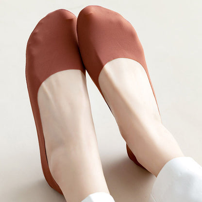 Plus Size Cool Fabric No Show Socks(8 Pairs)