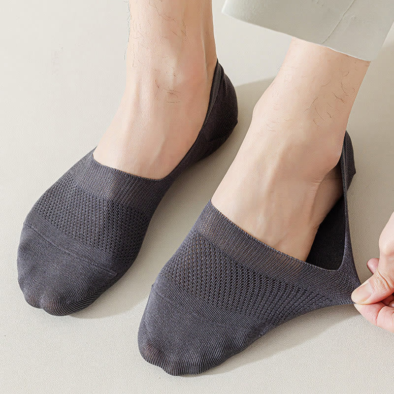 Plus Size Mesh Breathable No Show Socks(5 Pairs)