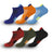 Plusock Plus Size Upgrade Sports Ankle Compression Socks(6 Pairs)