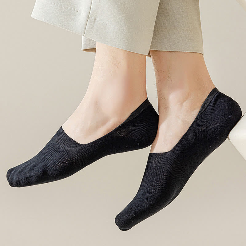Plus Size Mesh Breathable No Show Socks(5 Pairs)