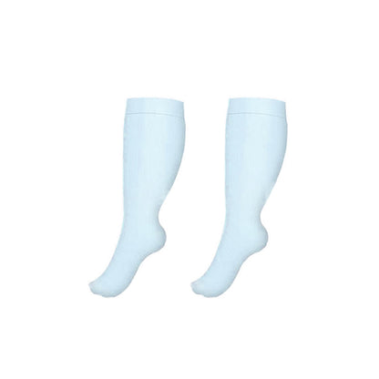 Plusock Plus Size Leg Pressure Relief Compression Socks(3 Pairs)