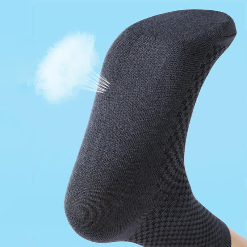 Plusock Bamboo Fiber Quarter Socks(5 Pairs) - image 5