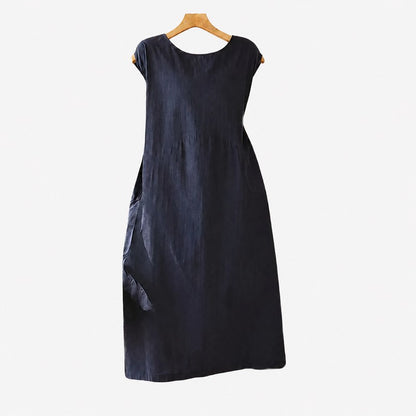 Plusock Textured Cotton Blend Midi Dress - Black - 2XL - image 7