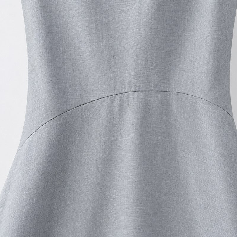 Plusock Textured Cotton Blend Midi Dress - image 3