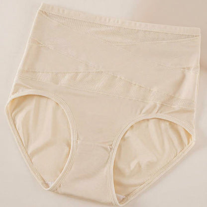 Plusock High Waist Sculpting Mesh Panty - Nude - 2XL - image 14