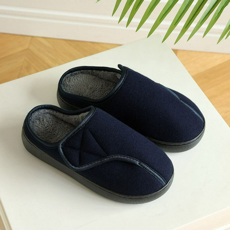 Plusock Adjustable Foot Opening House Slippers - Blue - EU47-48(US11) - image 8