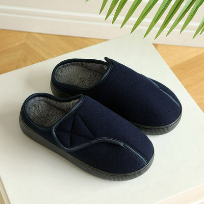 Plusock Adjustable Foot Opening House Slippers - Blue - EU47-48(US11) - image 8
