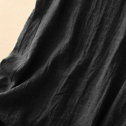 Plusock Cotton Linen Relaxed Maxi Dress - image 9