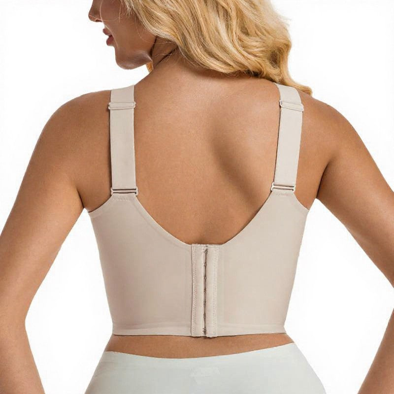 Plusock Longline Shaping Wireless Bra with 7-Row Adjustable Hooks - image 7