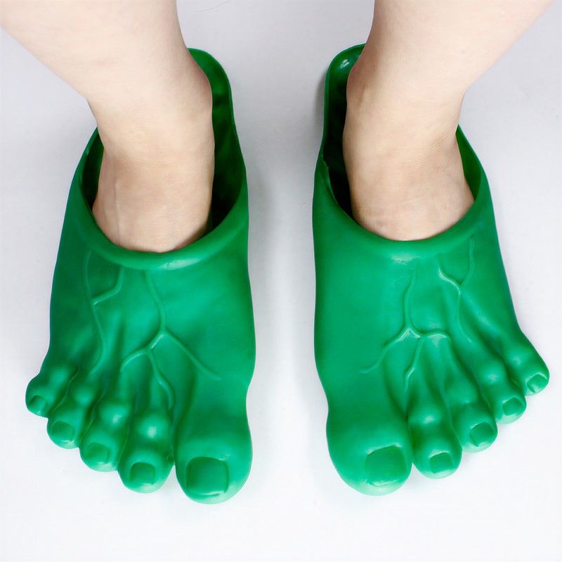 Plusock Halloween Yeti  Bigfoot Slippers - image 1