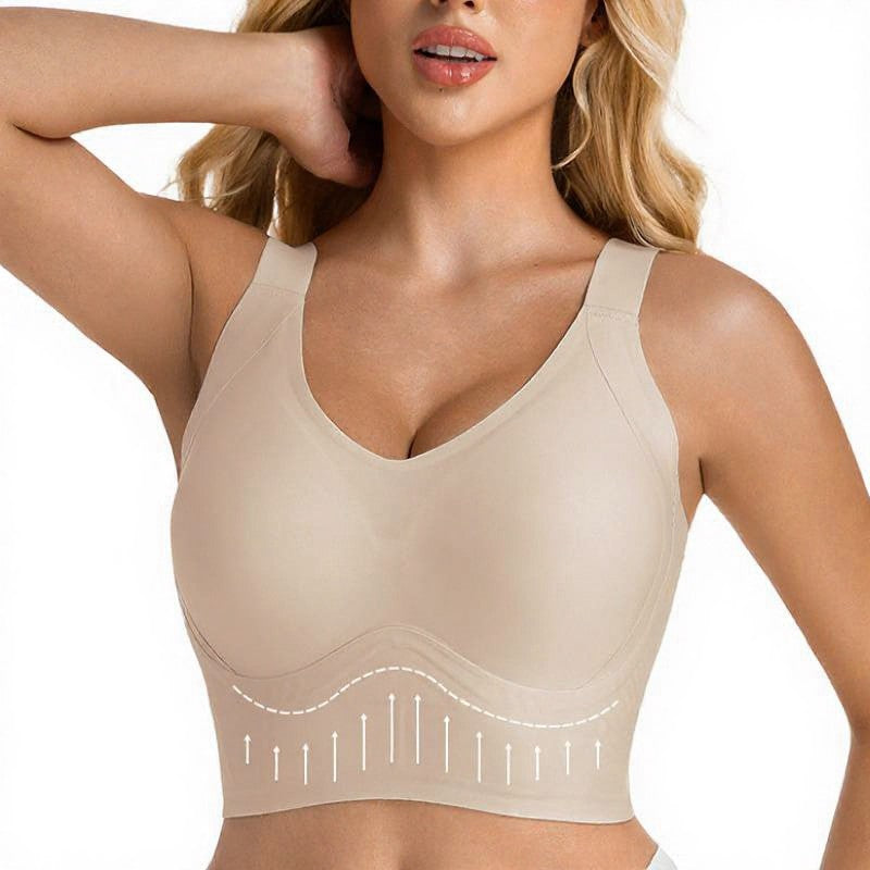 Plusock Longline Shaping Wireless Bra with 7-Row Adjustable Hooks - image 4