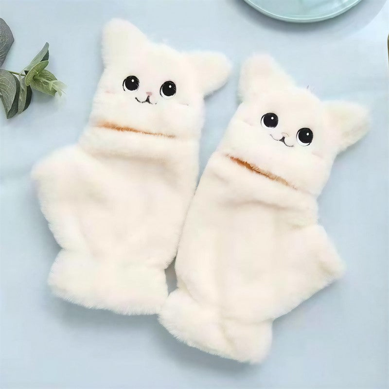 Plusock Cozy Cartoon Flip Top Gloves - image 4
