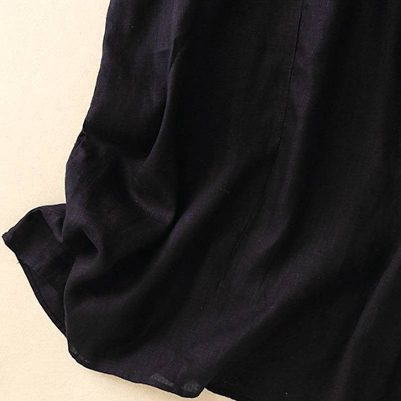 Plusock Relaxed Sleeveless Cotton Midi Dress - image 17