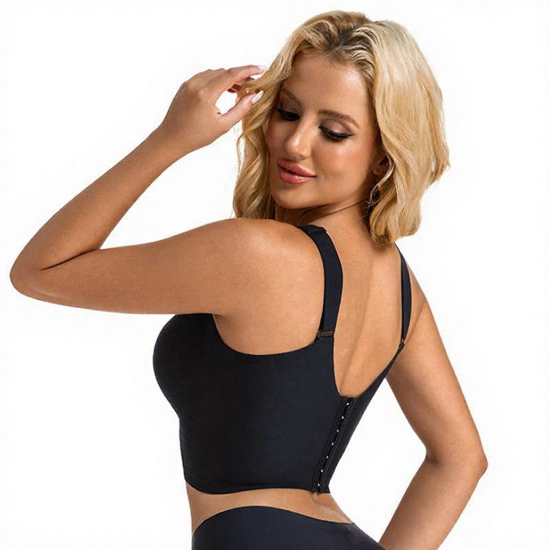 Plusock Longline Shaping Wireless Bra with 7-Row Adjustable Hooks - image 10