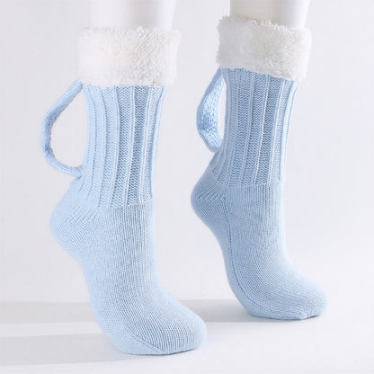 Plusock Cozy Beer Slipper Socks - Blue - EU37-42(US4-8.5) - image 11