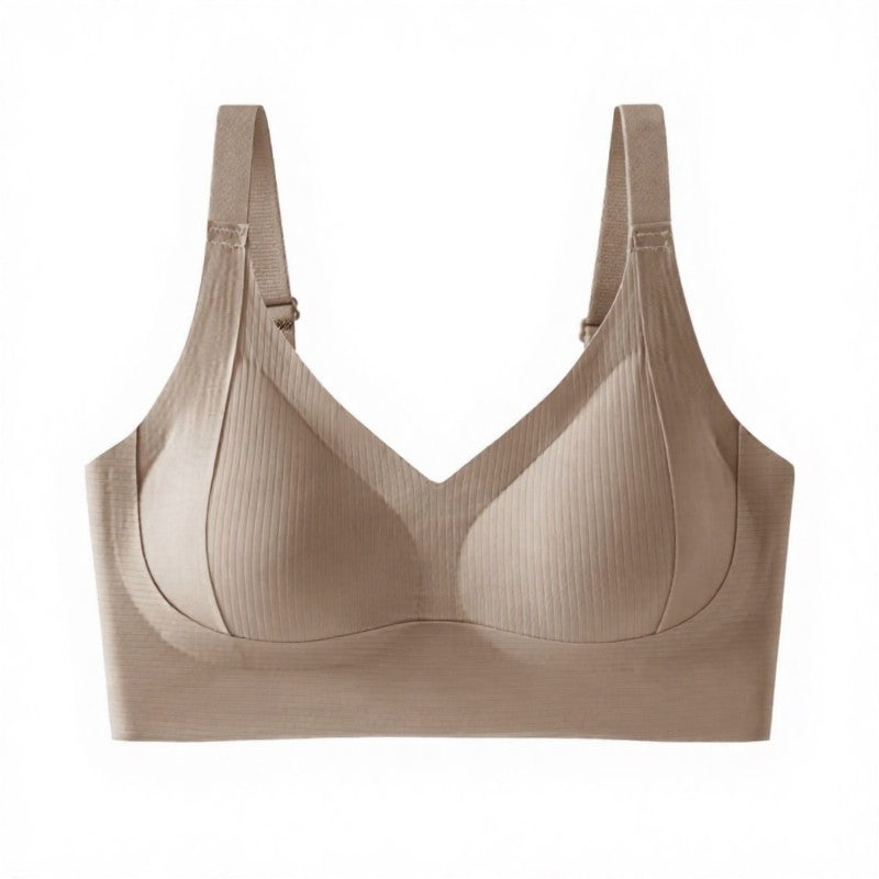 Plusock Everyday Comfort Wireless Bra - Nude - 3XL - image 13