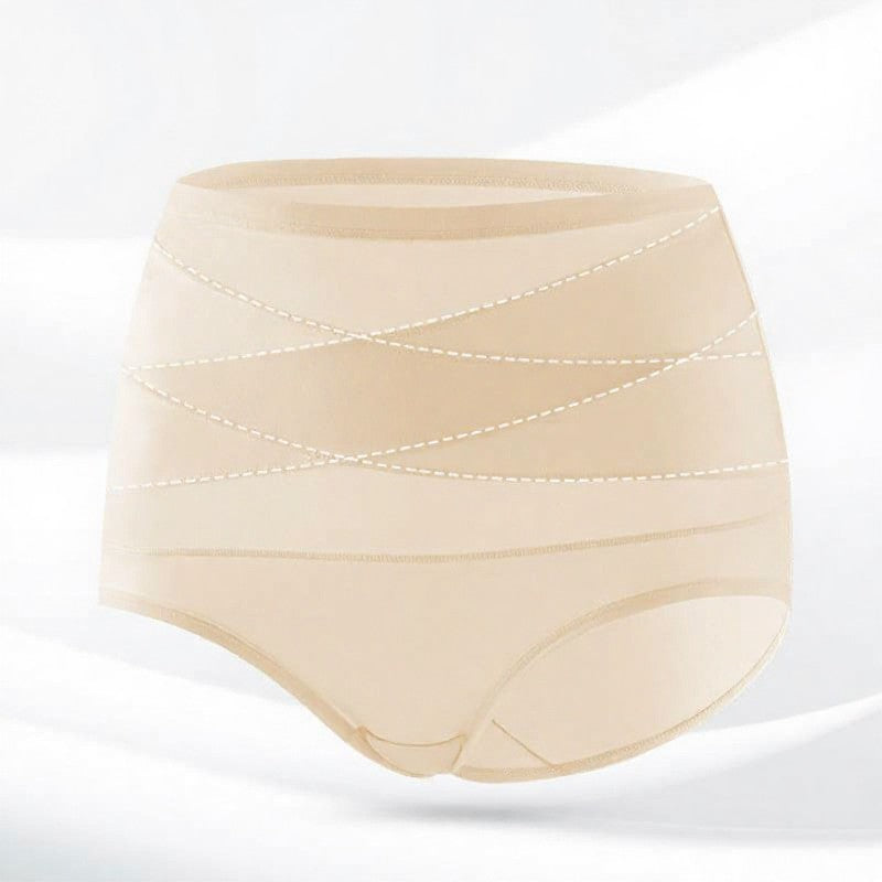 Plusock High Waist Sculpting Mesh Panty - image 10