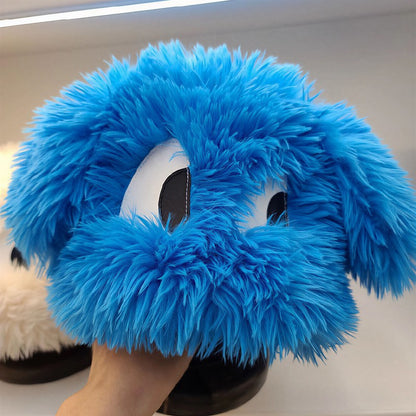 Plusock Fluffy Bear Ear Winter Hat - image 4