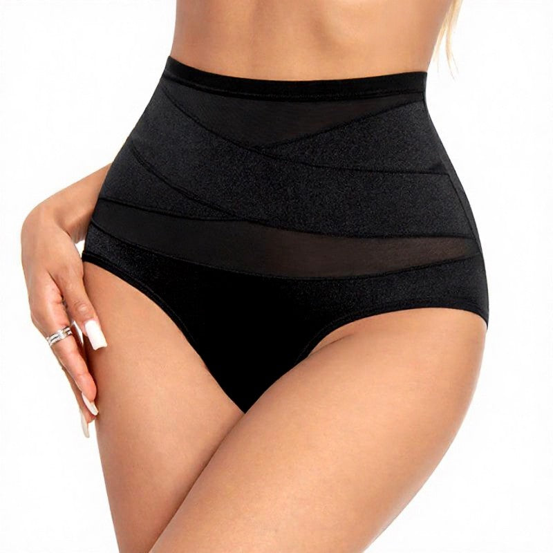 Plusock High Waist Sculpting Mesh Panty - image 4