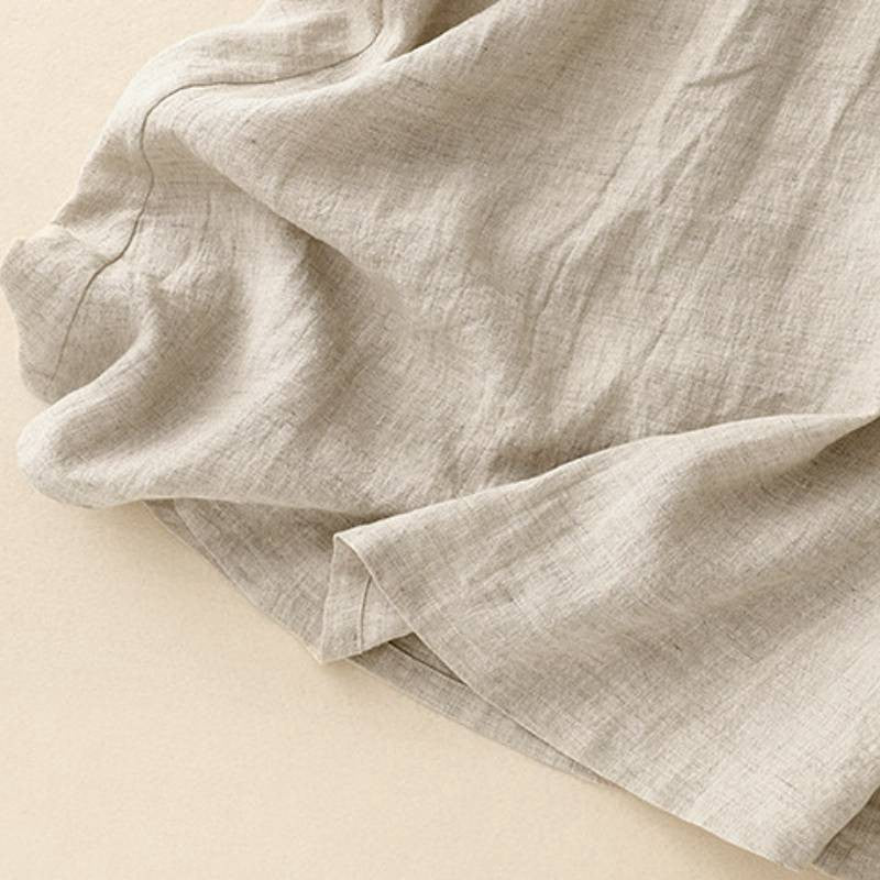 Plusock Cotton Linen Relaxed Maxi Dress - image 4