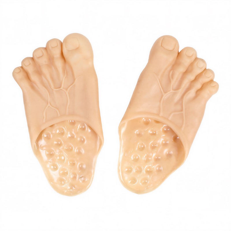 Plusock Halloween Yeti  Bigfoot Slippers - image 3