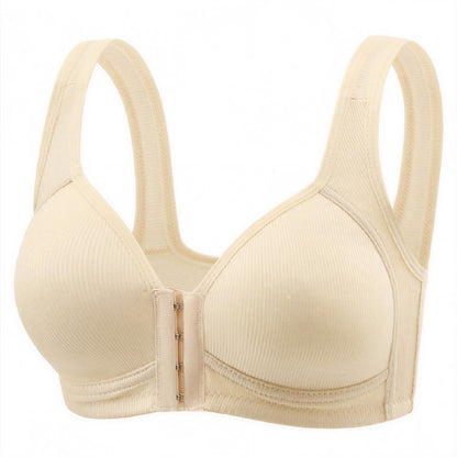 Plusock Everyday Support Front Closure Wireless Bra - Nude - 2XL - image 12