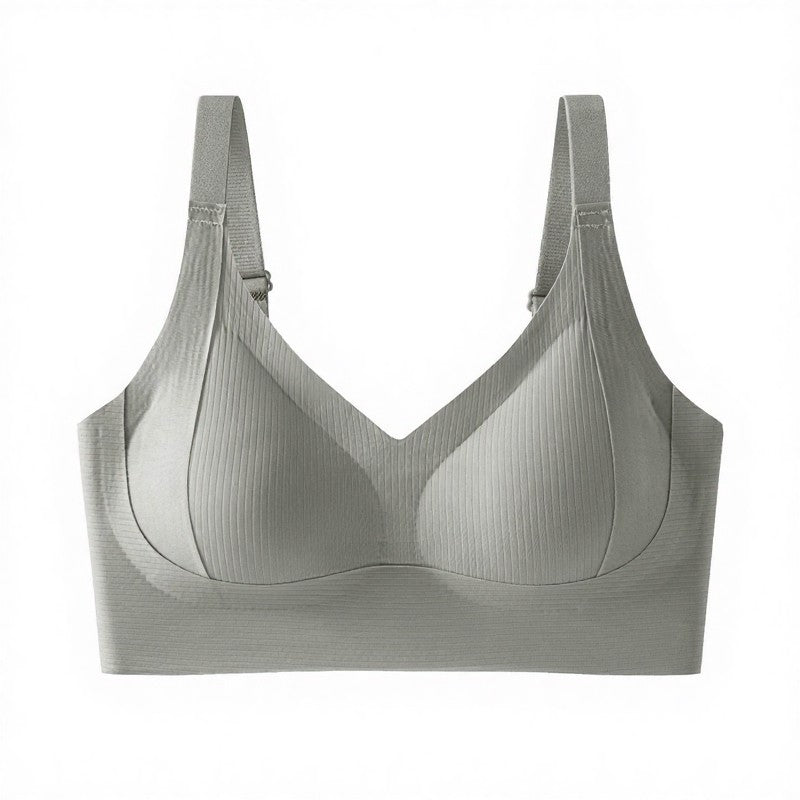 Plusock Everyday Comfort Wireless Bra - Green - 3XL - image 9