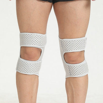 Plusock Breathable Carbon Spring Compression Knee Brace - image 0