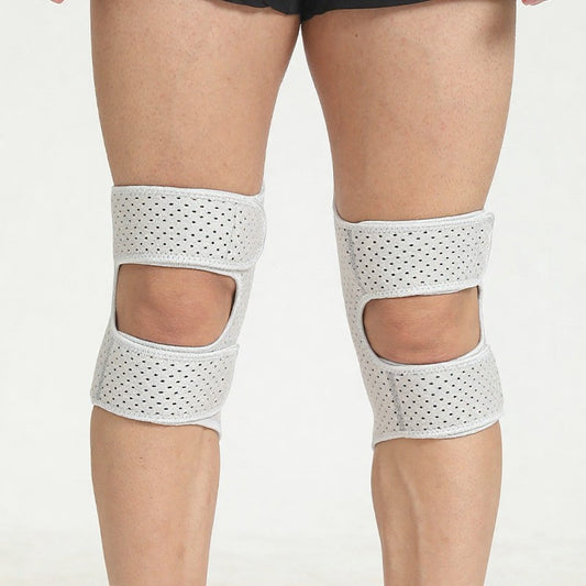 Plusock Breathable Carbon Spring Compression Knee Brace - image 0