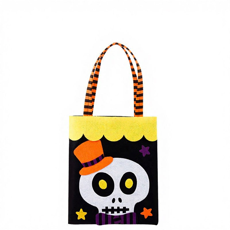 Plusock Halloween Trick or Treat Bag - Skull - One Size - image 3