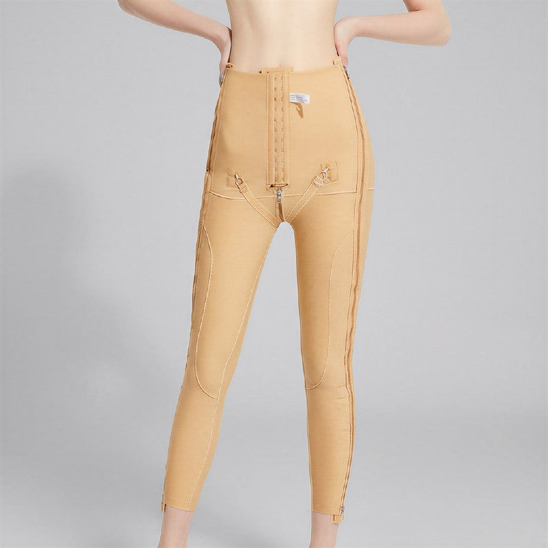Plusock High-Waisted Adjustable Dual-Zip Shaping Pants - image 9