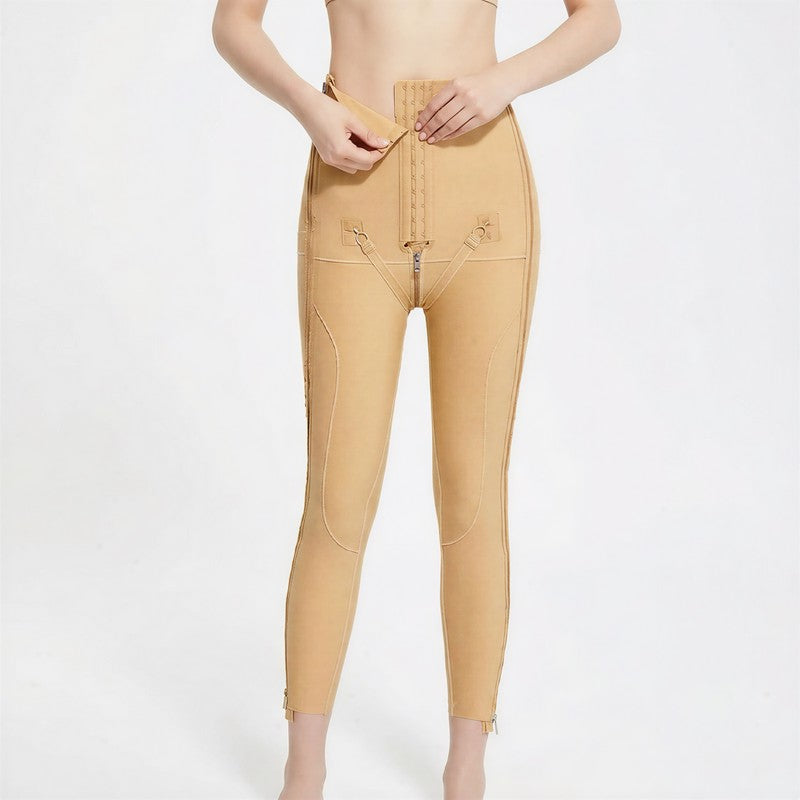 Plusock High-Waisted Adjustable Dual-Zip Shaping Pants - image 5