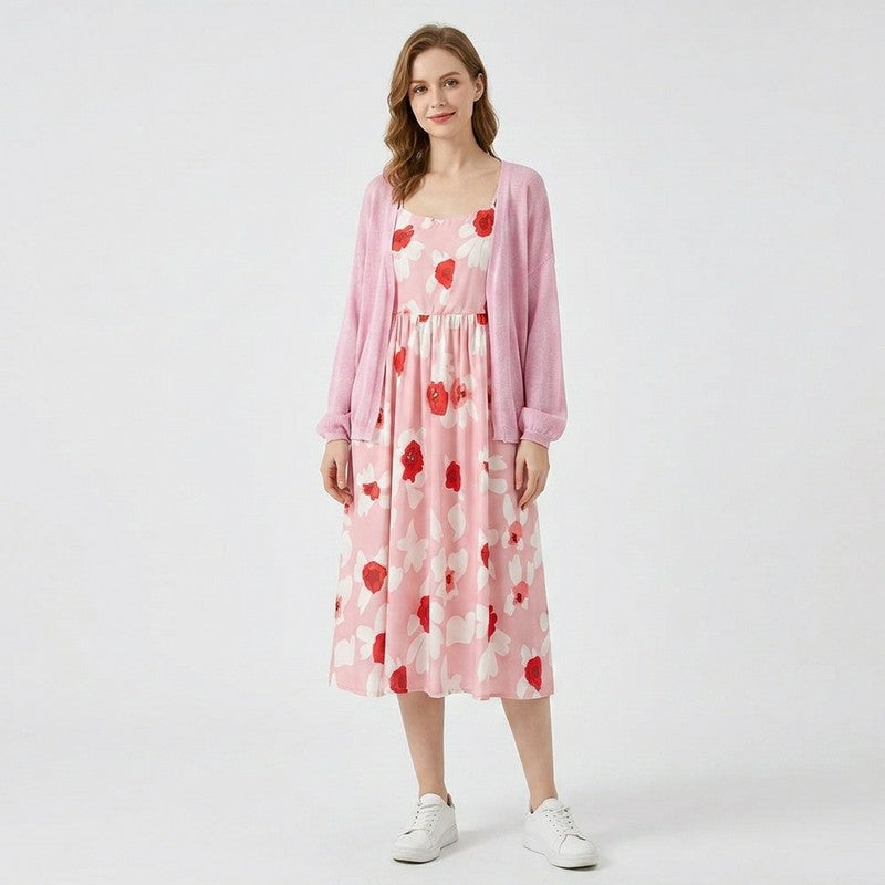 Plusock Blush Floral Two Piece Set - image 9