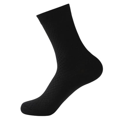 Plusock Bamboo Fiber Quarter Socks(5 Pairs) - Black - EU41-48(US7.5-13) - image 10