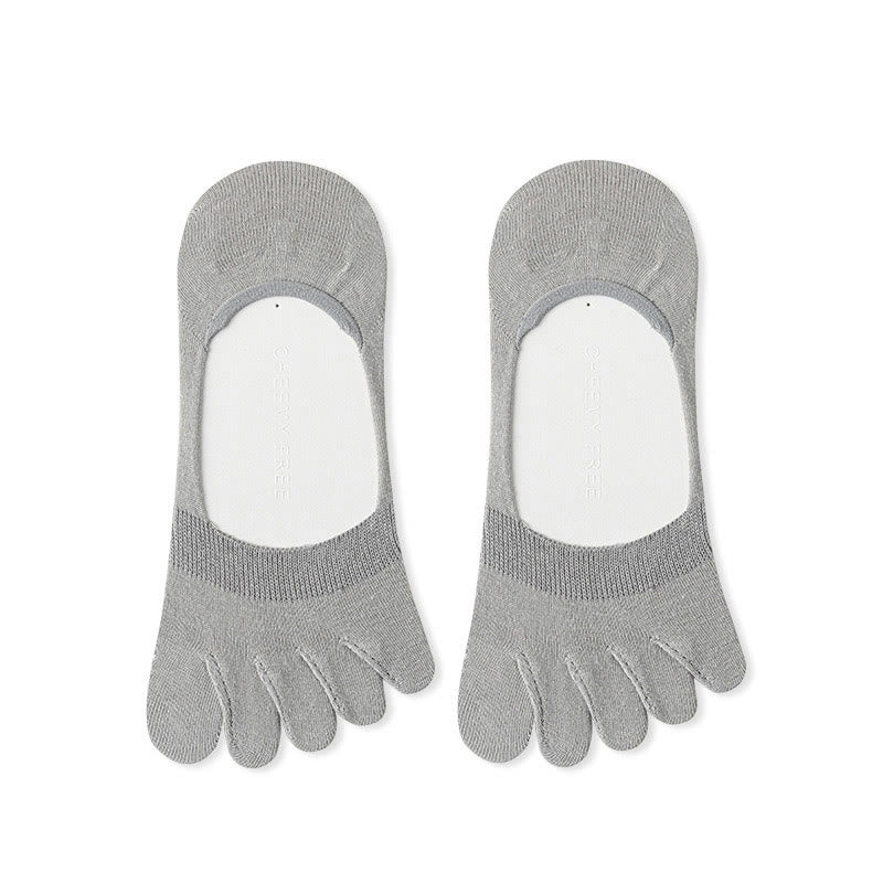 Plus Size Solid Color Alignment Socks(4 Pairs)