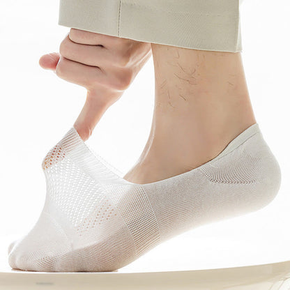 Plus Size Mesh Breathable No Show Socks(5 Pairs)