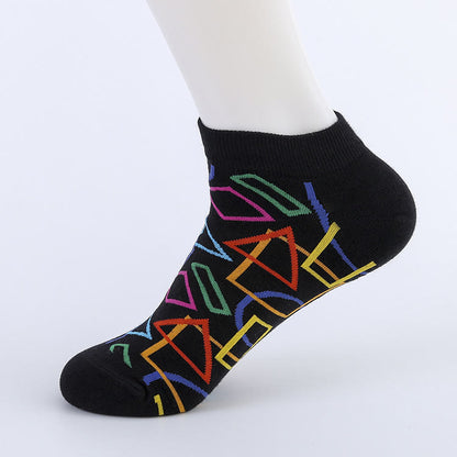 Plusock Puzzle Ankle Socks(5 Pairs) - image 2