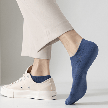 Plus Size Antibacterial Ankle Socks(6 Pairs)