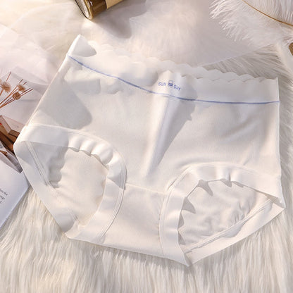 Plus Size High-Waisted Bow Tie Panty(5 Pairs)