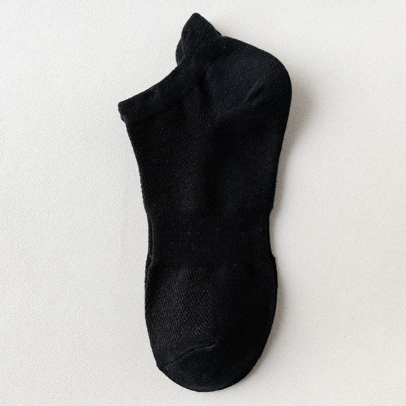 Plus Size Mesh Four Seasons Ankle Socks(10 Pairs)