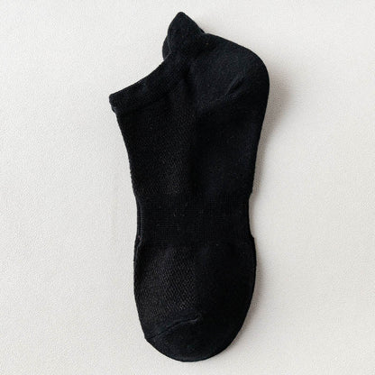 Plus Size Mesh Four Seasons Ankle Socks(10 Pairs)