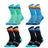 Plusock Mountaineering Quarter Compression Socks(4 Pairs)
