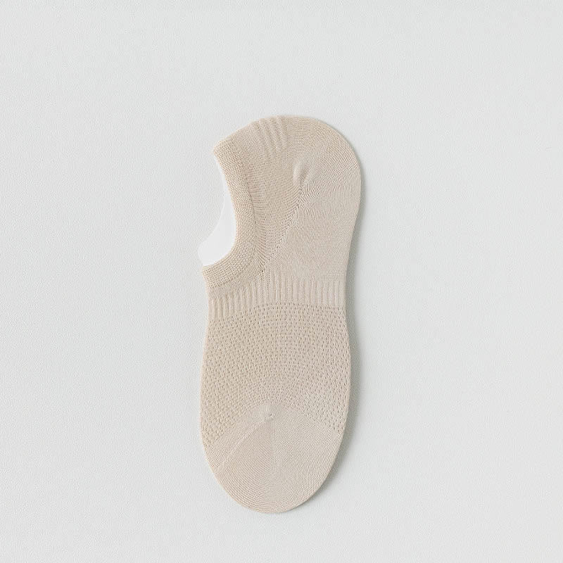 Plus Size Summer Mesh No Show Socks(5 Pairs)