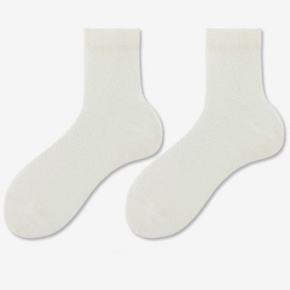 Plus Size Soft Quarter Socks(5 Pairs)