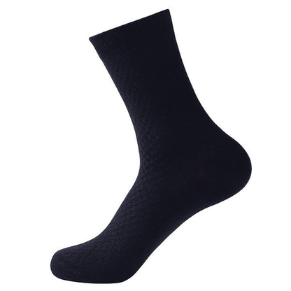 Plusock Bamboo Fiber Quarter Socks(5 Pairs) - Navy Blue - EU41-48(US7.5-13) - image 9