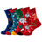 Plusock Christmas Warm Cozy Crew Socks(5 Pairs)