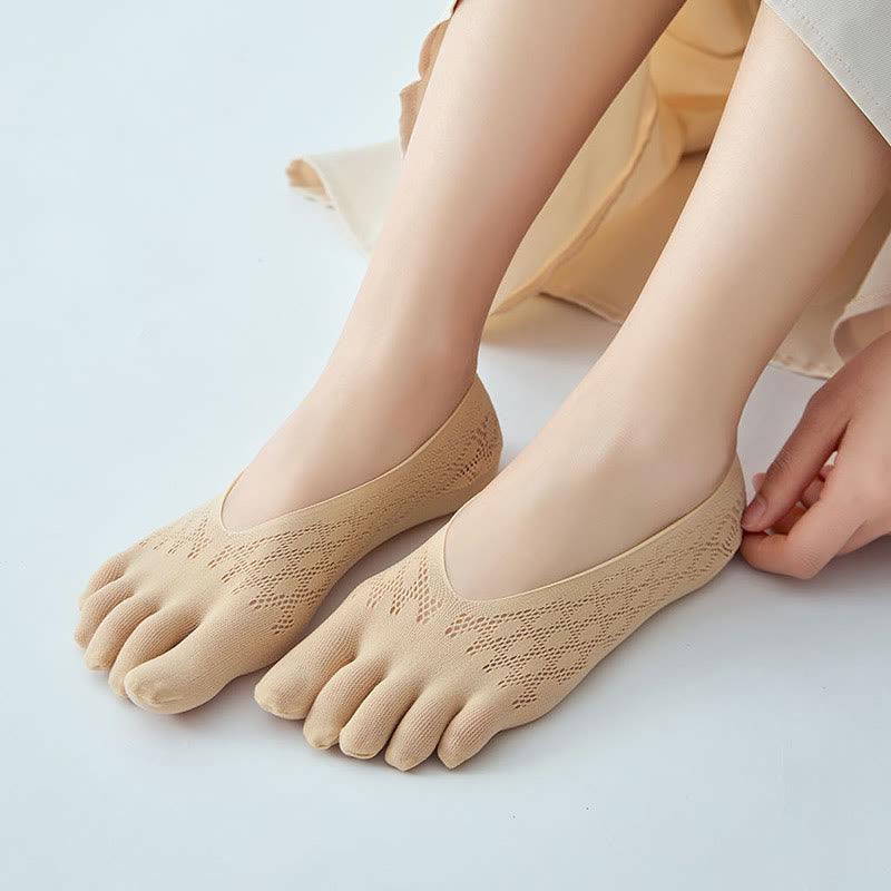 Plus Size Anti Slip Alignment Socks(5 Pairs)