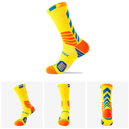 Plusock Plus Size Color Matching Quarter Compression Socks(6 Pairs)