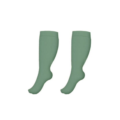 Plusock Plus Size Leg Pressure Relief Compression Socks(3 Pairs)